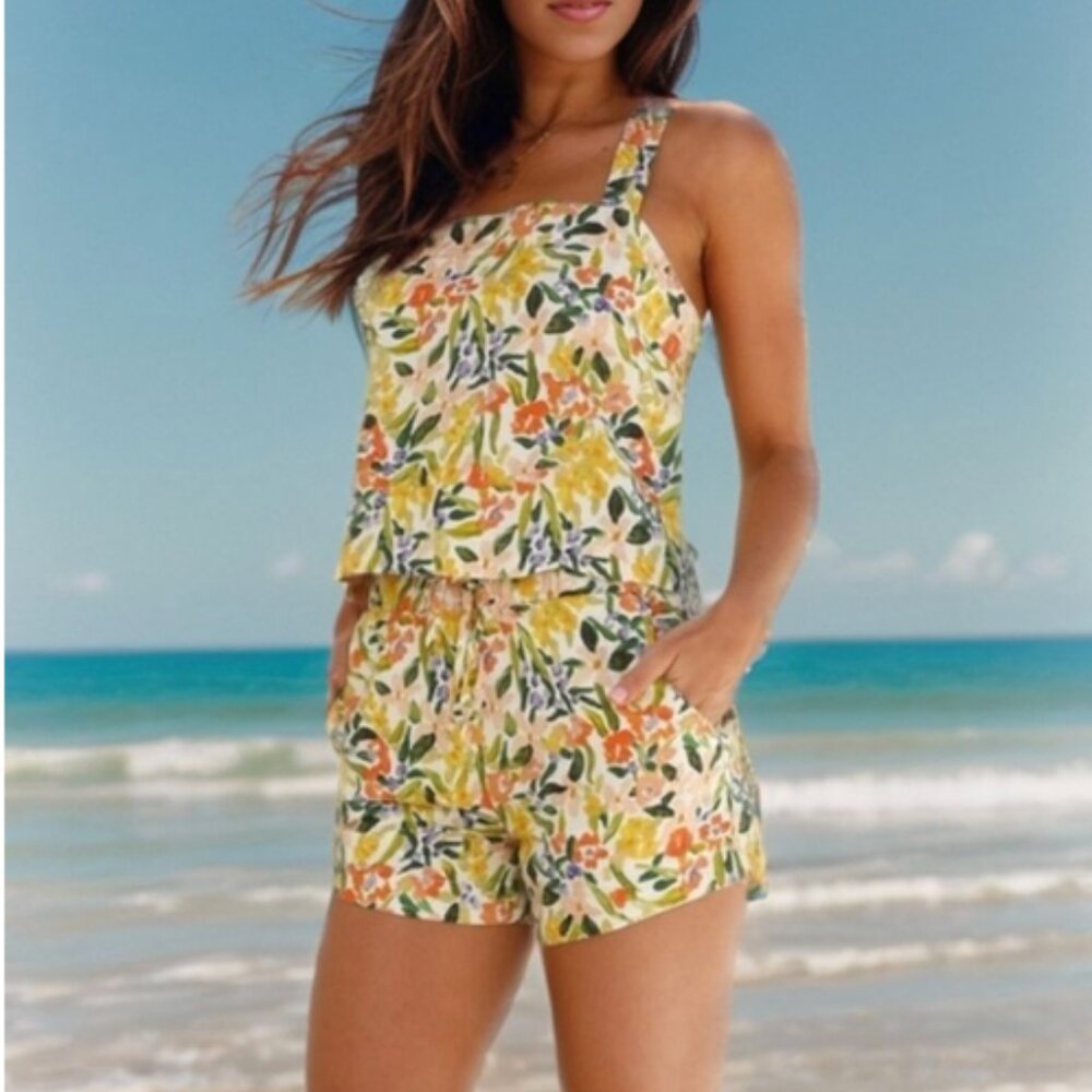 Square Neck Takini Swim Bathing Suit